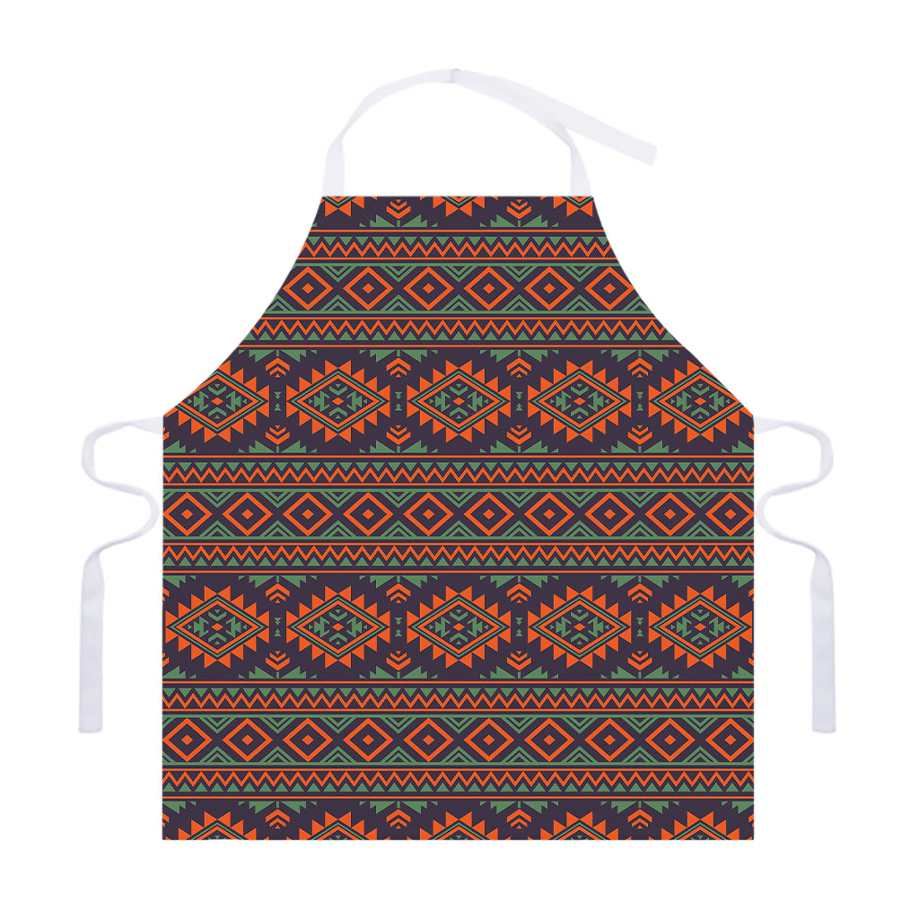 Retro Tribal Navajo Pattern Print Adjustable Apron