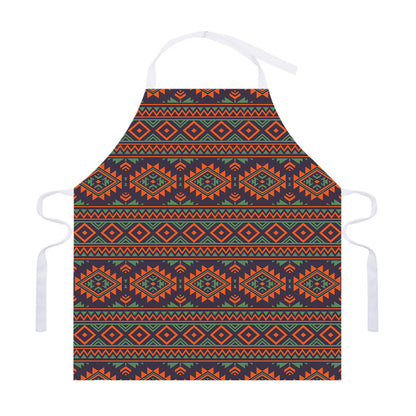 Retro Tribal Navajo Pattern Print Adjustable Apron