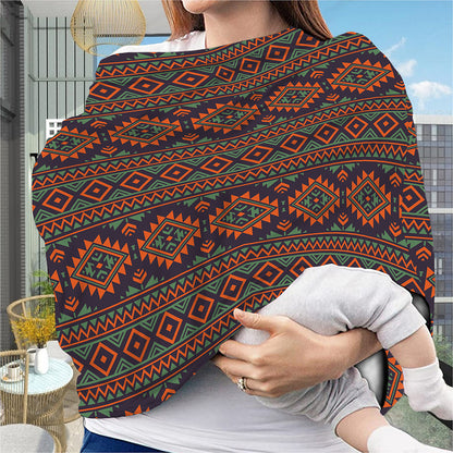 Retro Tribal Navajo Pattern Print Baby Seat Cover