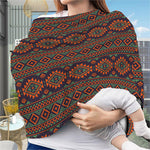 Retro Tribal Navajo Pattern Print Baby Seat Cover
