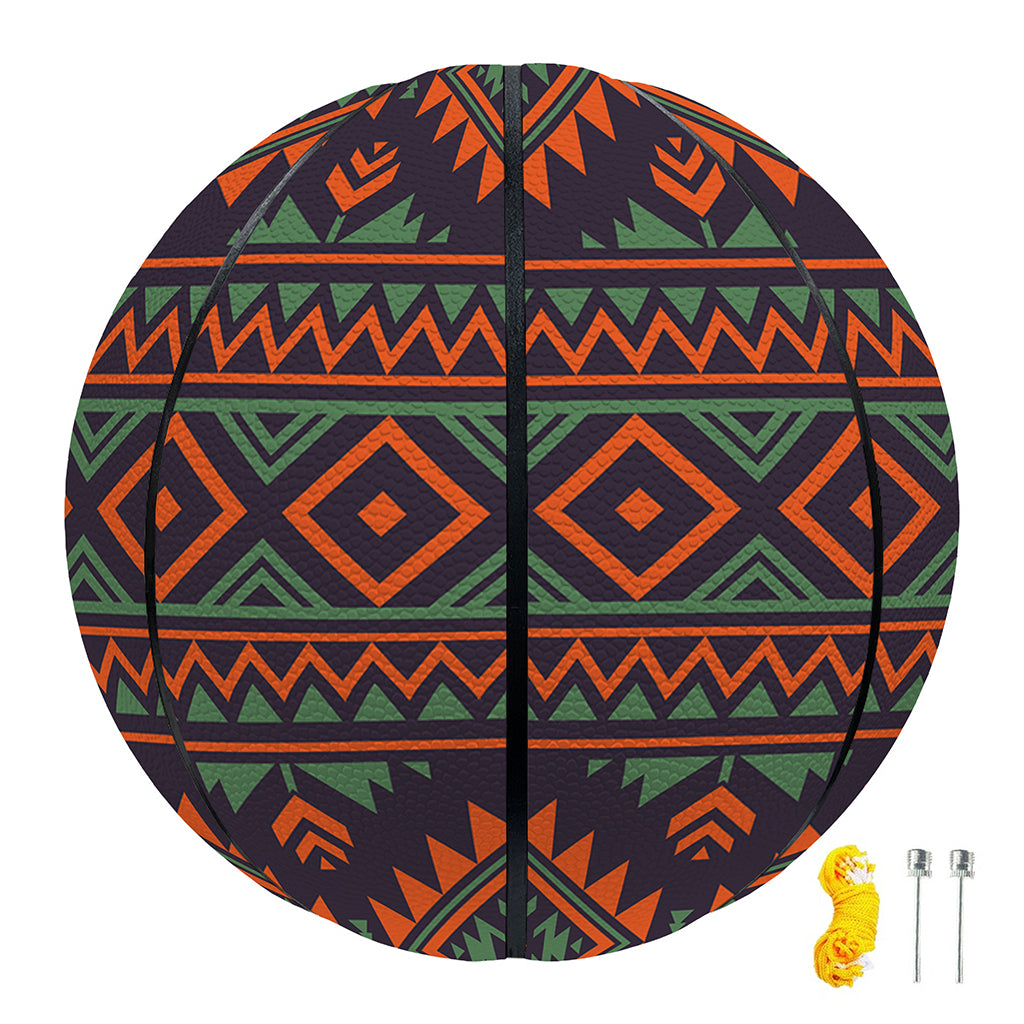 Retro Tribal Navajo Pattern Print Basketball