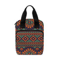 Retro Tribal Navajo Pattern Print Bible Tote Bag