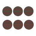 Retro Tribal Navajo Pattern Print Coaster Set