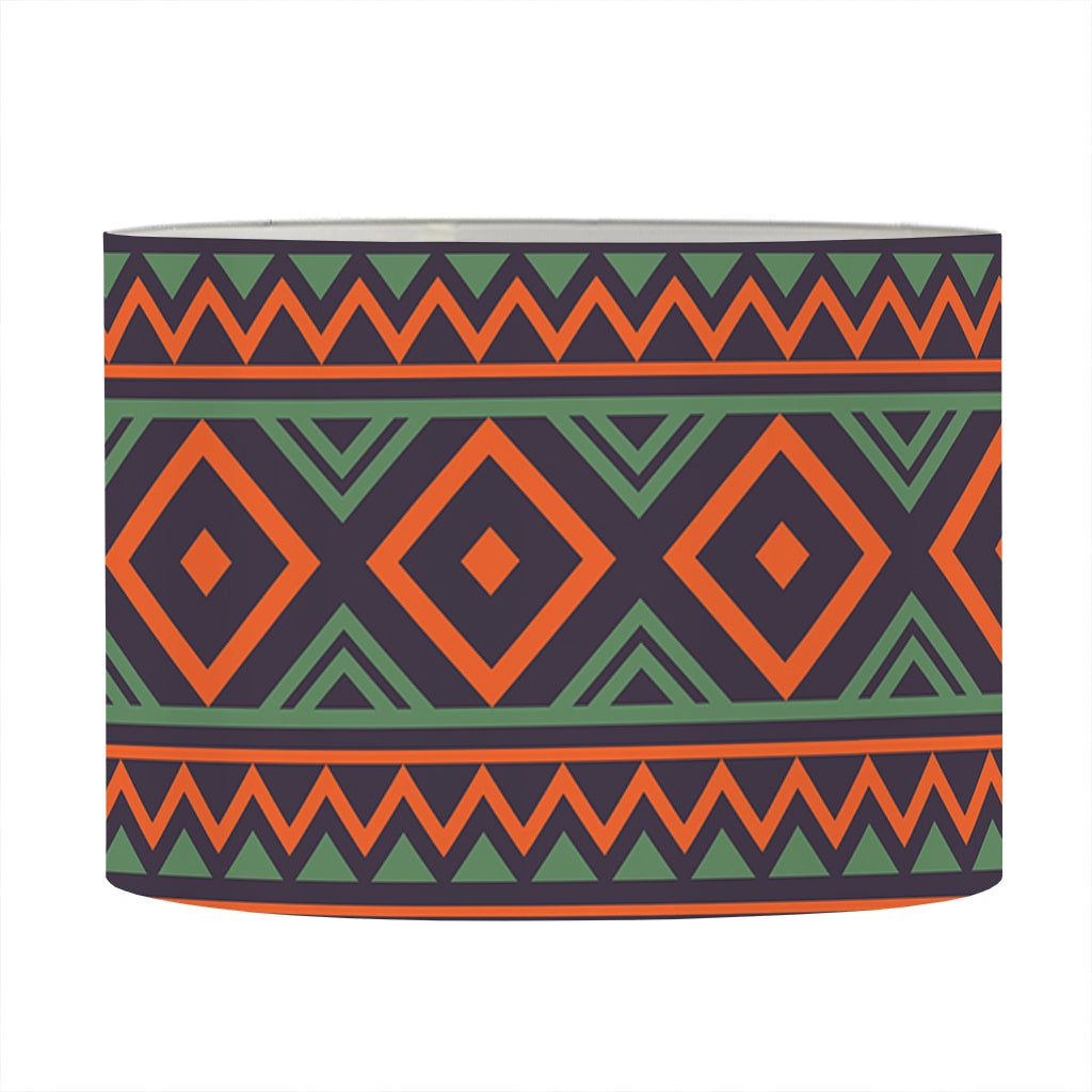 Retro Tribal Navajo Pattern Print Drum Lamp Shade