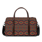 Retro Tribal Navajo Pattern Print Duffle Bag