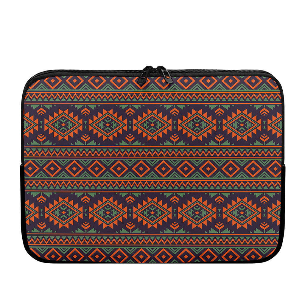 Retro Tribal Navajo Pattern Print Laptop Sleeve