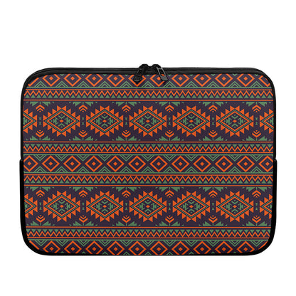 Retro Tribal Navajo Pattern Print Laptop Sleeve