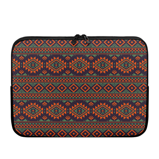 Retro Tribal Navajo Pattern Print Laptop Sleeve
