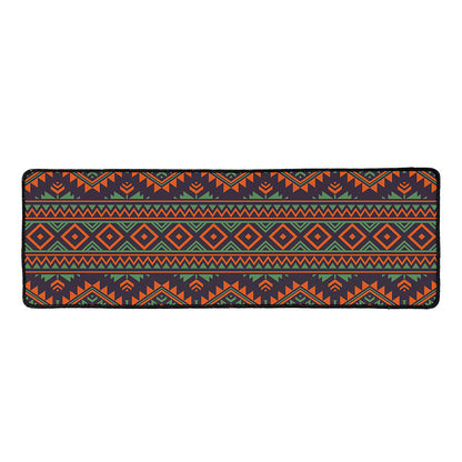 Retro Tribal Navajo Pattern Print Long Kitchen Mat
