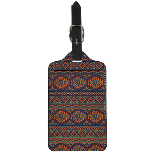 Retro Tribal Navajo Pattern Print Luggage Tag