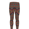 Retro Tribal Navajo Pattern Print Men's Leggings