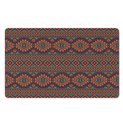 Retro Tribal Navajo Pattern Print Polyester Doormat
