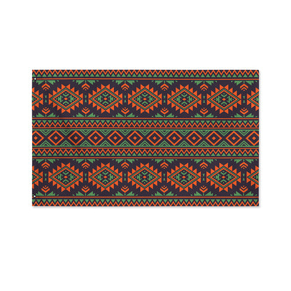 Retro Tribal Navajo Pattern Print Polyester Flag