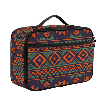 Retro Tribal Navajo Pattern Print Portable Lunch Bag