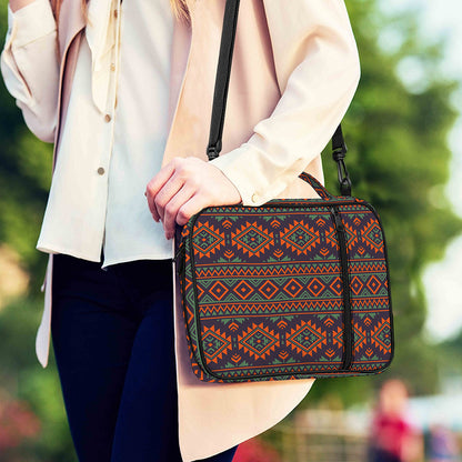 Retro Tribal Navajo Pattern Print Shoulder Strap Bible Bag