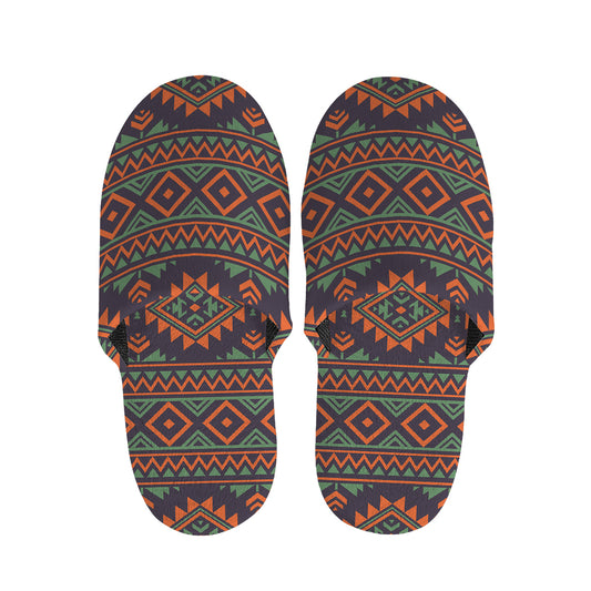 Retro Tribal Navajo Pattern Print Slippers