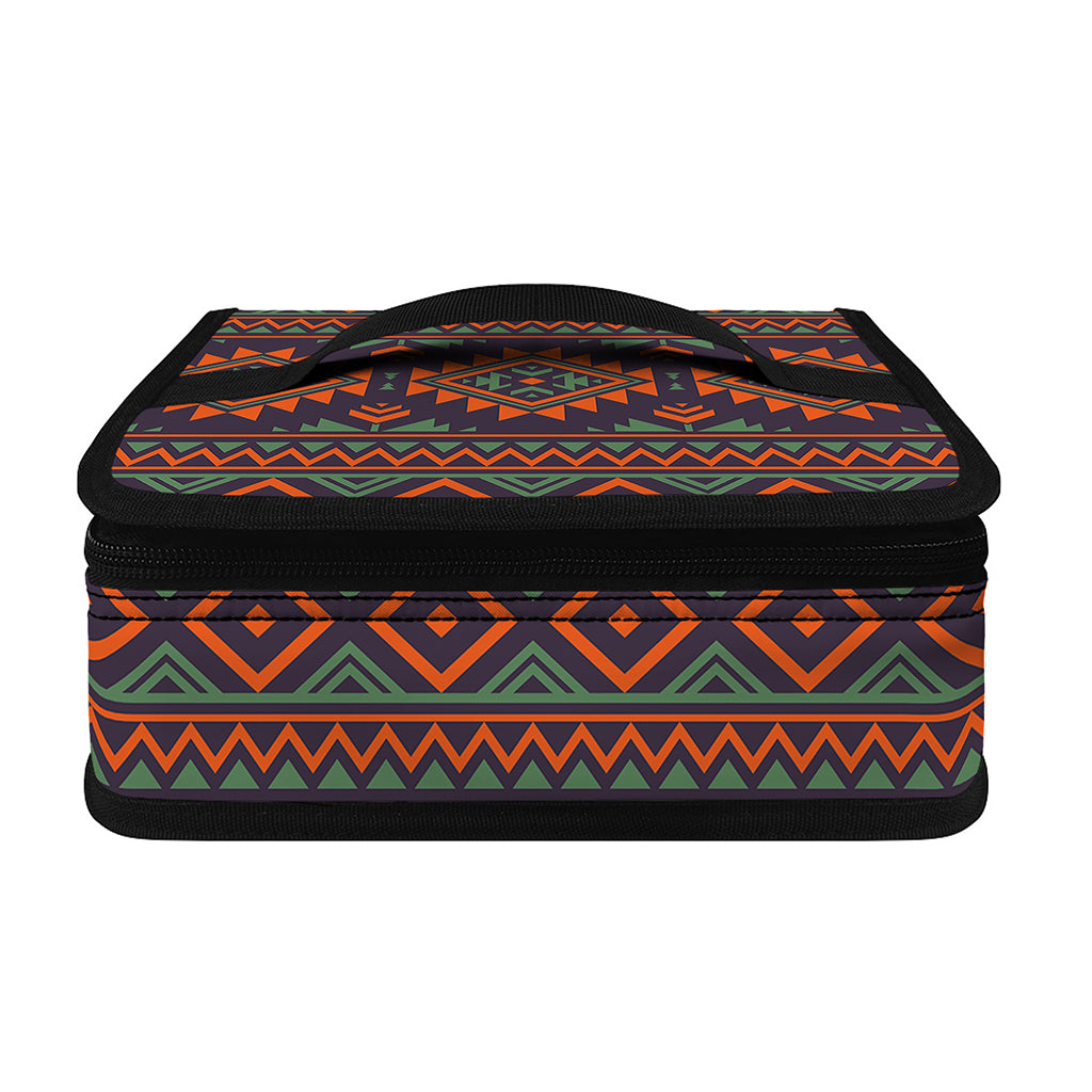 Retro Tribal Navajo Pattern Print Small Lunch Bag