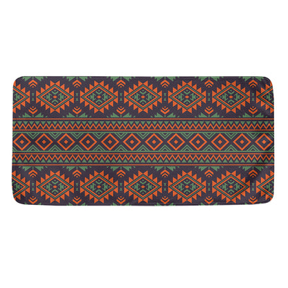 Retro Tribal Navajo Pattern Print Towel