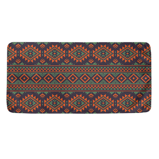 Retro Tribal Navajo Pattern Print Towel
