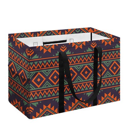 Retro Tribal Navajo Pattern Print Utility Tote Bag