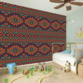 Retro Tribal Navajo Pattern Print Wall Sticker