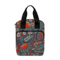 Retro Vintage Bohemian Floral Print Bible Tote Bag