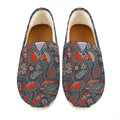 Retro Vintage Bohemian Floral Print Casual Shoes