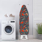 Retro Vintage Bohemian Floral Print Ironing Board Cover
