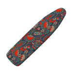 Retro Vintage Bohemian Floral Print Ironing Board Cover