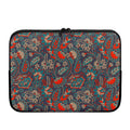 Retro Vintage Bohemian Floral Print Laptop Sleeve