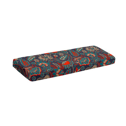 Retro Vintage Bohemian Floral Print Piano Keyboard Cover