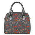 Retro Vintage Bohemian Floral Print Shoulder Handbag