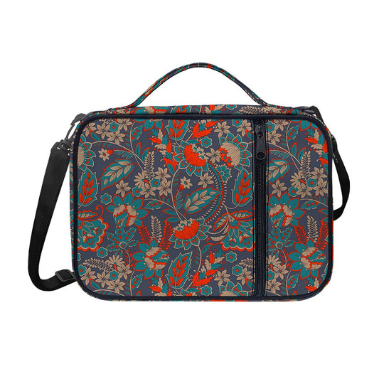 Retro Vintage Bohemian Floral Print Shoulder Strap Bible Bag