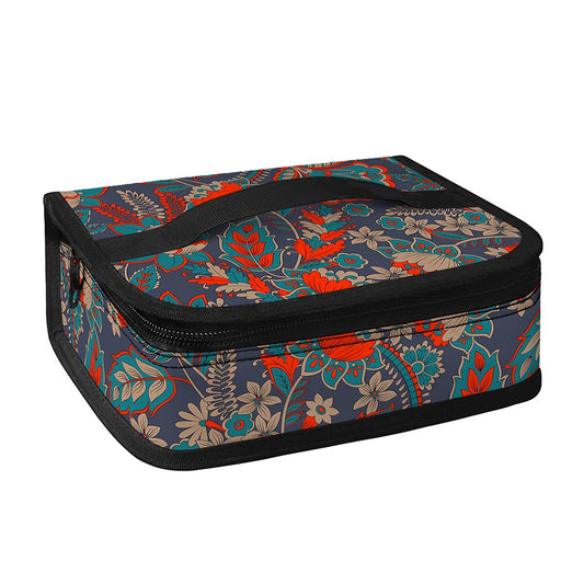 Retro Vintage Bohemian Floral Print Small Lunch Bag