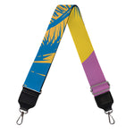 Retrowave Sunset Palm Tree Print Bag Strap