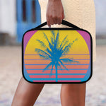 Retrowave Sunset Palm Tree Print Classic Bible Case
