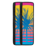 Retrowave Sunset Palm Tree Print Refrigerator Handle Covers