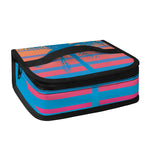 Retrowave Sunset Palm Tree Print Small Lunch Bag