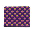 Retrowave Sunset Pattern Print Bifold Wallet