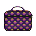 Retrowave Sunset Pattern Print Briefcase Bible Bag
