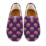 Retrowave Sunset Pattern Print Casual Shoes