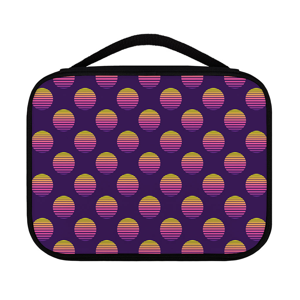 Retrowave Sunset Pattern Print Classic Bible Case