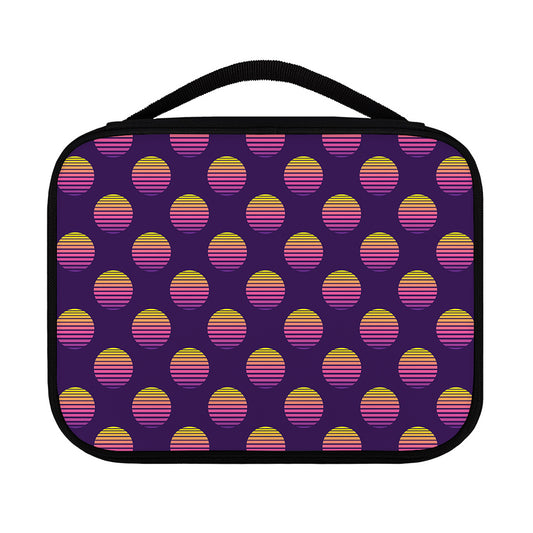 Retrowave Sunset Pattern Print Classic Bible Case