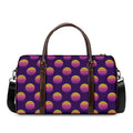Retrowave Sunset Pattern Print Duffel Bag