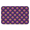 Retrowave Sunset Pattern Print Indoor Door Mat