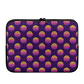Retrowave Sunset Pattern Print Laptop Sleeve