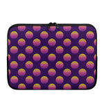 Retrowave Sunset Pattern Print Laptop Sleeve