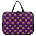 Retrowave Sunset Pattern Print Laptop Sleeve With Handle