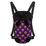 Retrowave Sunset Pattern Print Pet Carrier Backpack