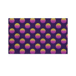 Retrowave Sunset Pattern Print Polyester Flag